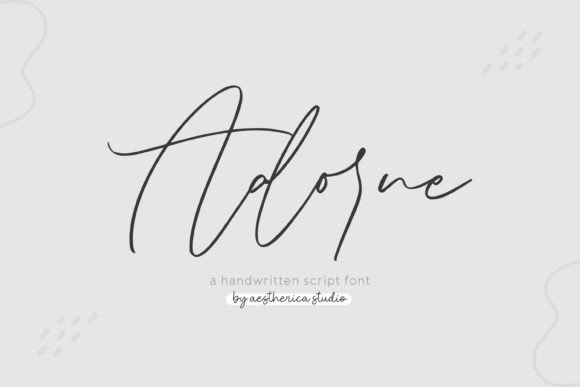Adorne Font for Memorable Branding and Campaigns