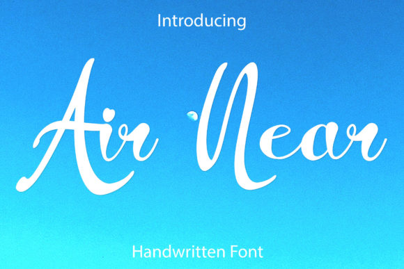 Air Near Font for a Polished Brand Identity