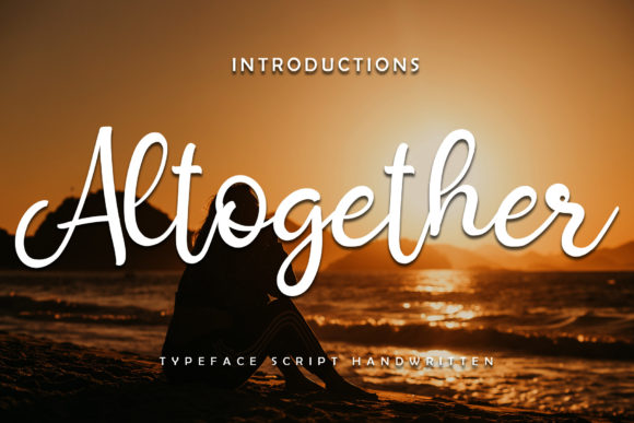 Altogether: A Script Font for Modern Web Design