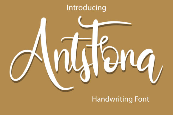 Antsfora Font: A Handwritten Script for Small Business Branding