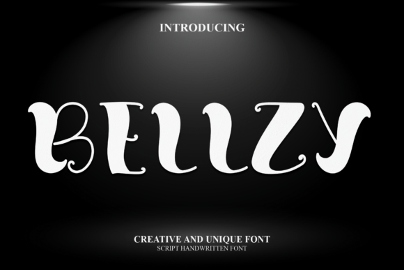 Bellzy Script Font for Chic and Contemporary Craft Designs