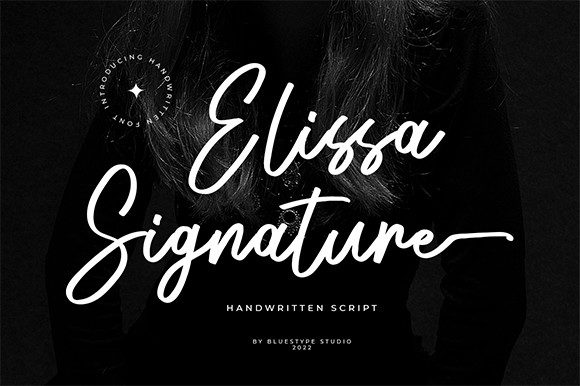 Elissa Signature: A Script Font for Authentic Digital Branding