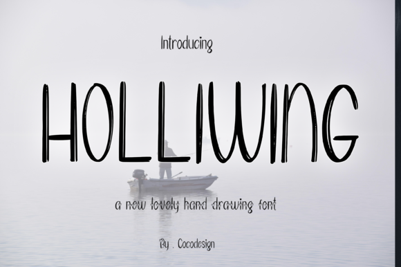 Holliwing Font Review for Brand Design Projects