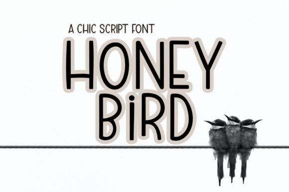 Honey Bird: A Script Font for Authentic Brand Campaigns