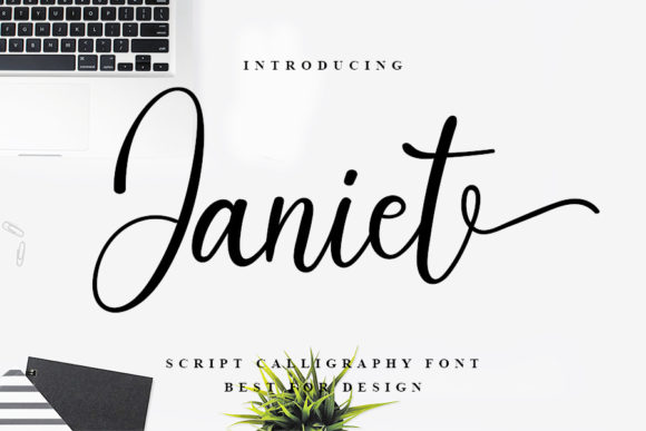 Janiet Font for Modern Campaigns