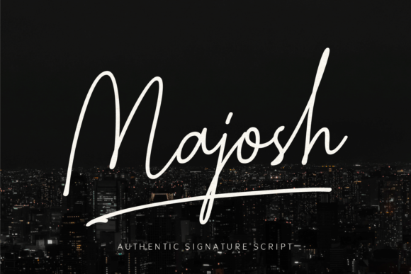 Majosh Font for Professional and Elegant Branding