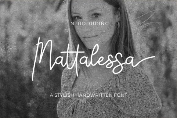 Mattalessa Font for Editorial Design and Creative Publishing