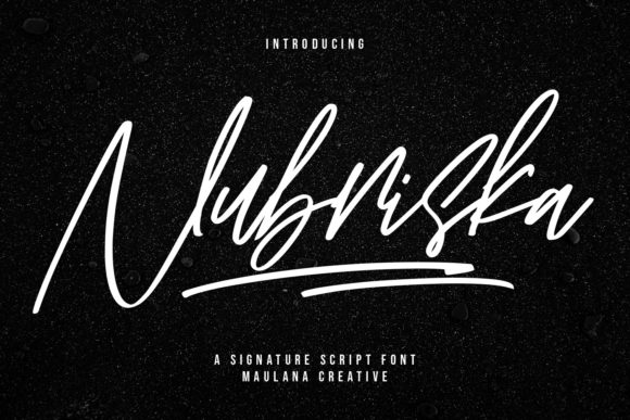 Nubriska Font for Creative Campaigns and Bold Branding