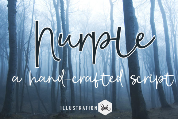 Nurple: A Script Font for Effortless Editorial Elegance