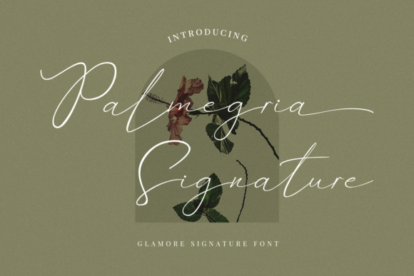 Palmegria Font: A Signature Script for Modern Design