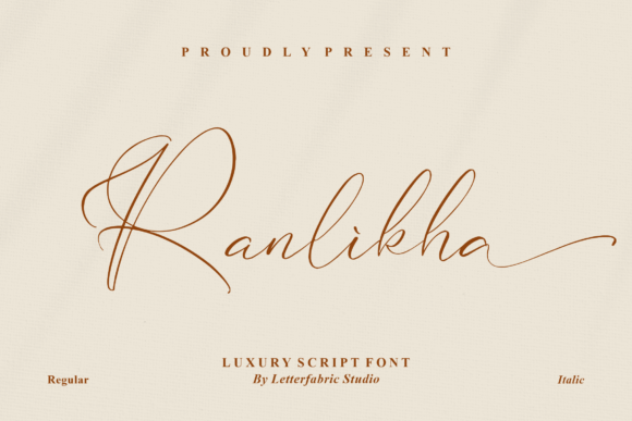 Ranlikha Font: A Designer's Perspective on Luxury Script Typography