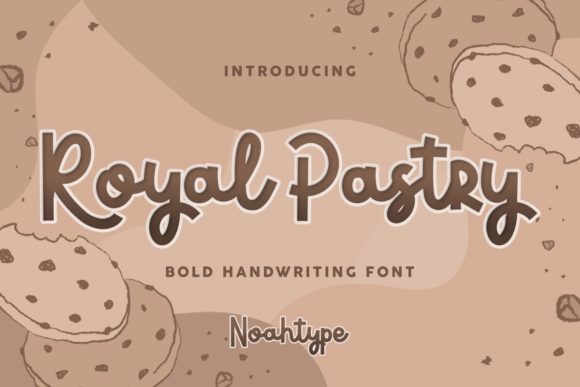 Royal Pastry Font: A Bold Script for Crafting and Branding