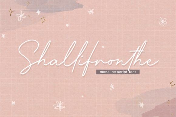Shallifronthe Font: Elevate Your Brand with a Handwritten Touch