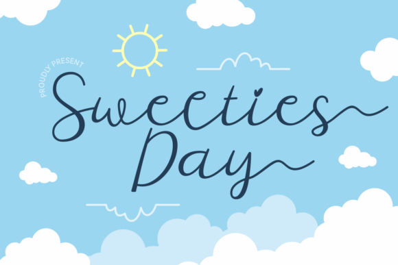 Sweeties Day Font: A Script Typeface for Beautiful Handmade Projects