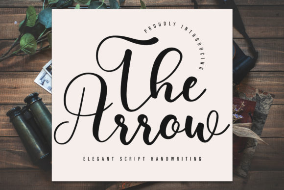The Arrow Font for Branding and Creative Projects