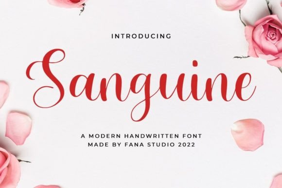 Unlock Creative Potential with Sanguine Font