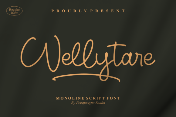 Wellytare Font for Stylish Campaign Design